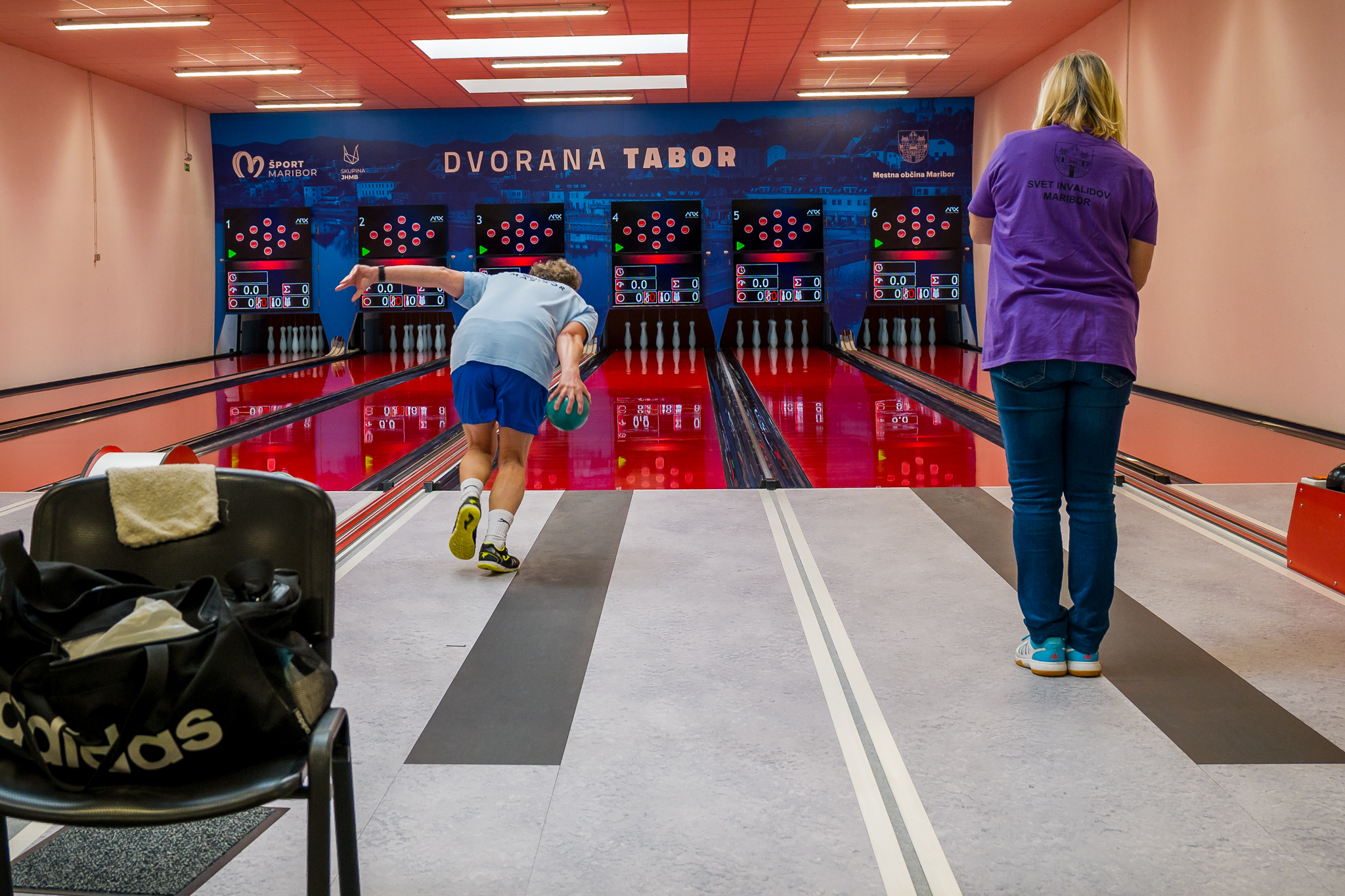 11 Stezno kegljanje na Športnih igrah invalidov Maribora