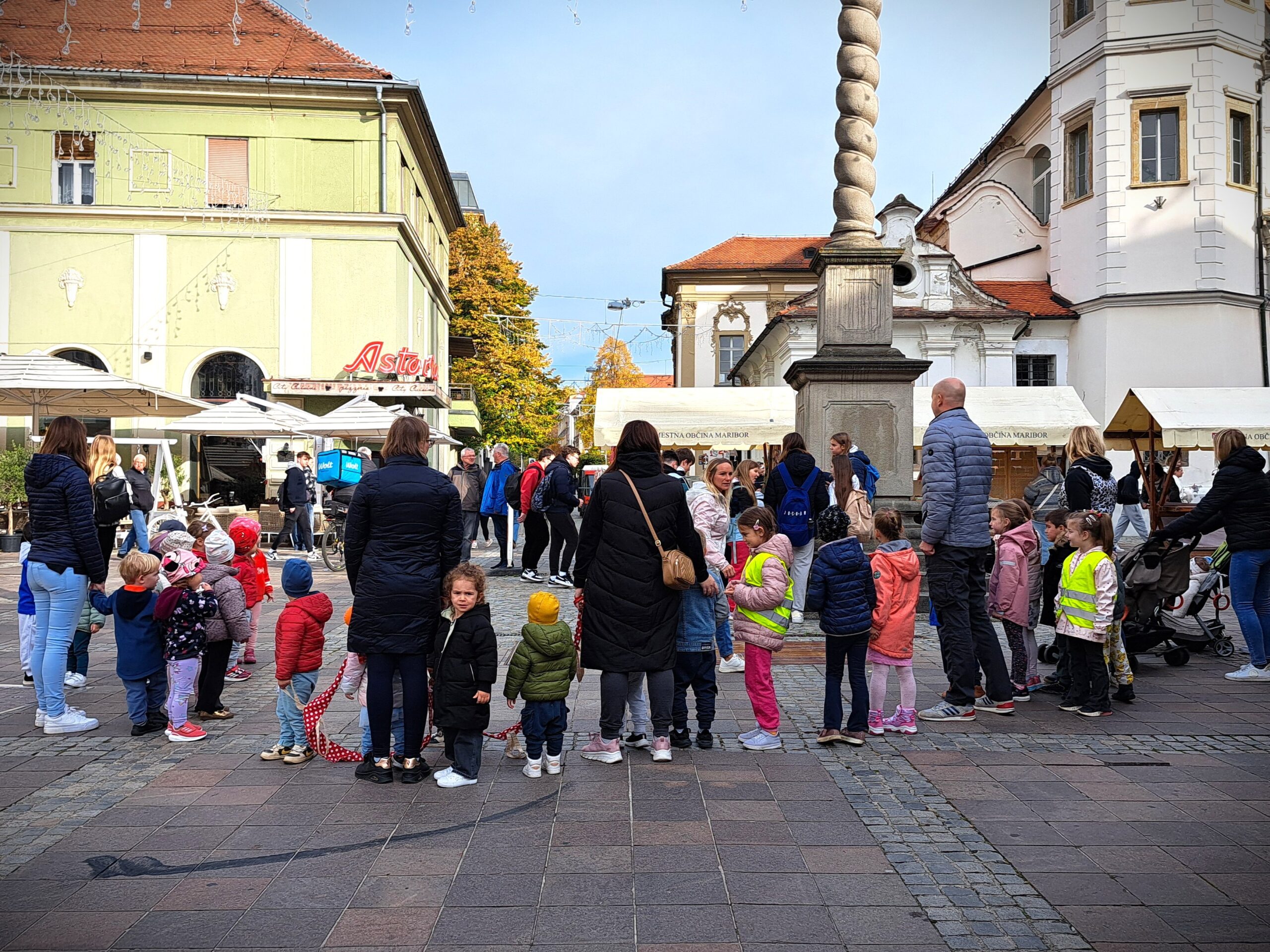 Dan Maribora z otroci Vrtca Ivana Glinška Maribor