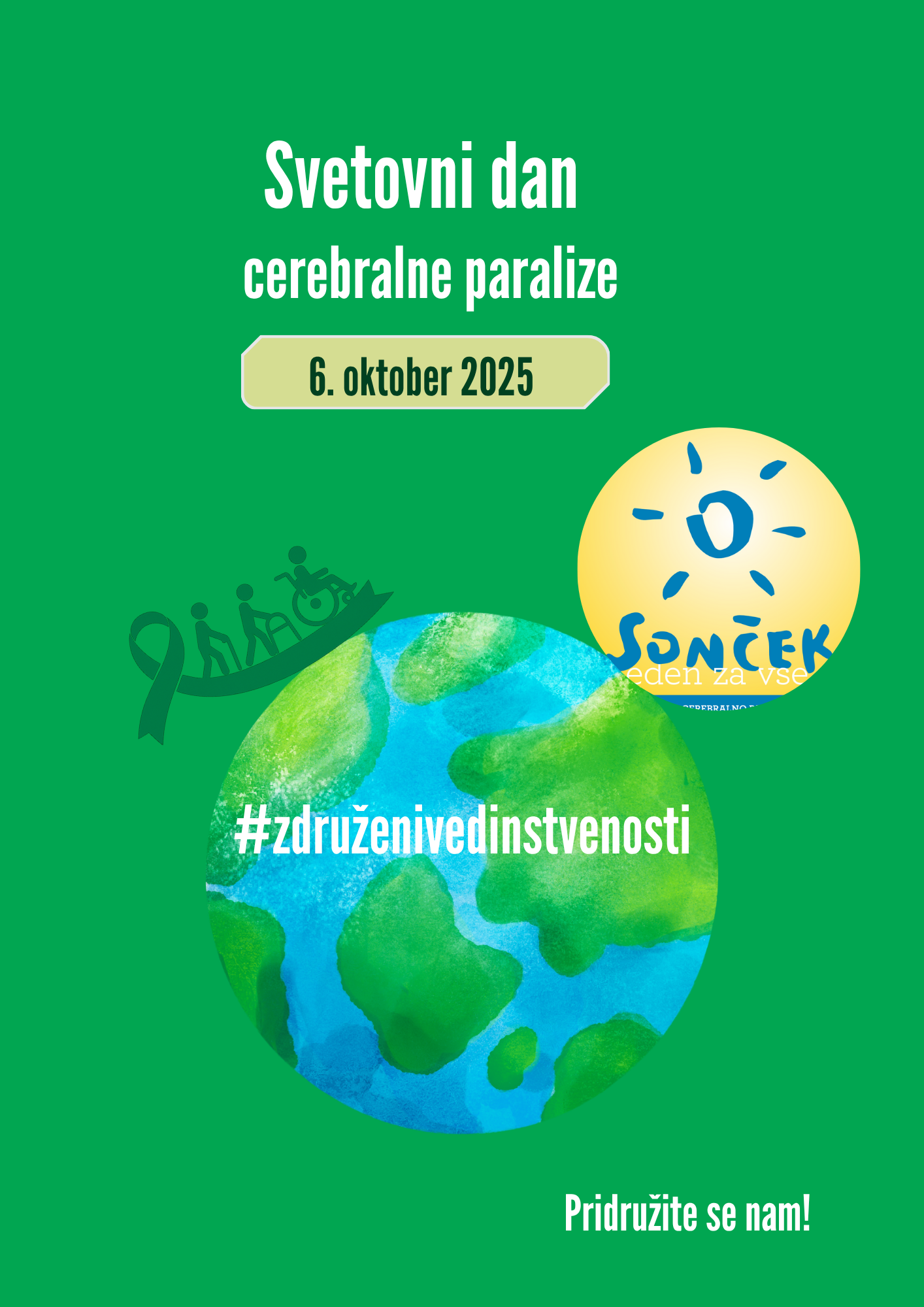 Poster ob Svetovnem dnevu cerebralne paralize