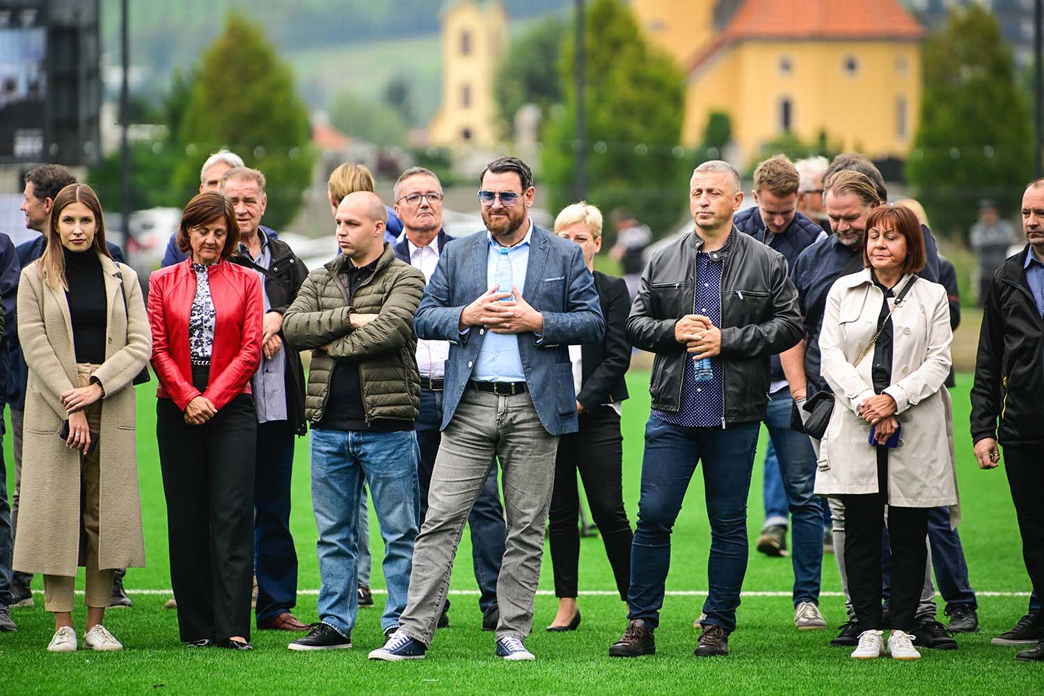 Otvoritev novega nogometnega igrišča z umetno travo NK Pobrežje - foto MP Produkcija