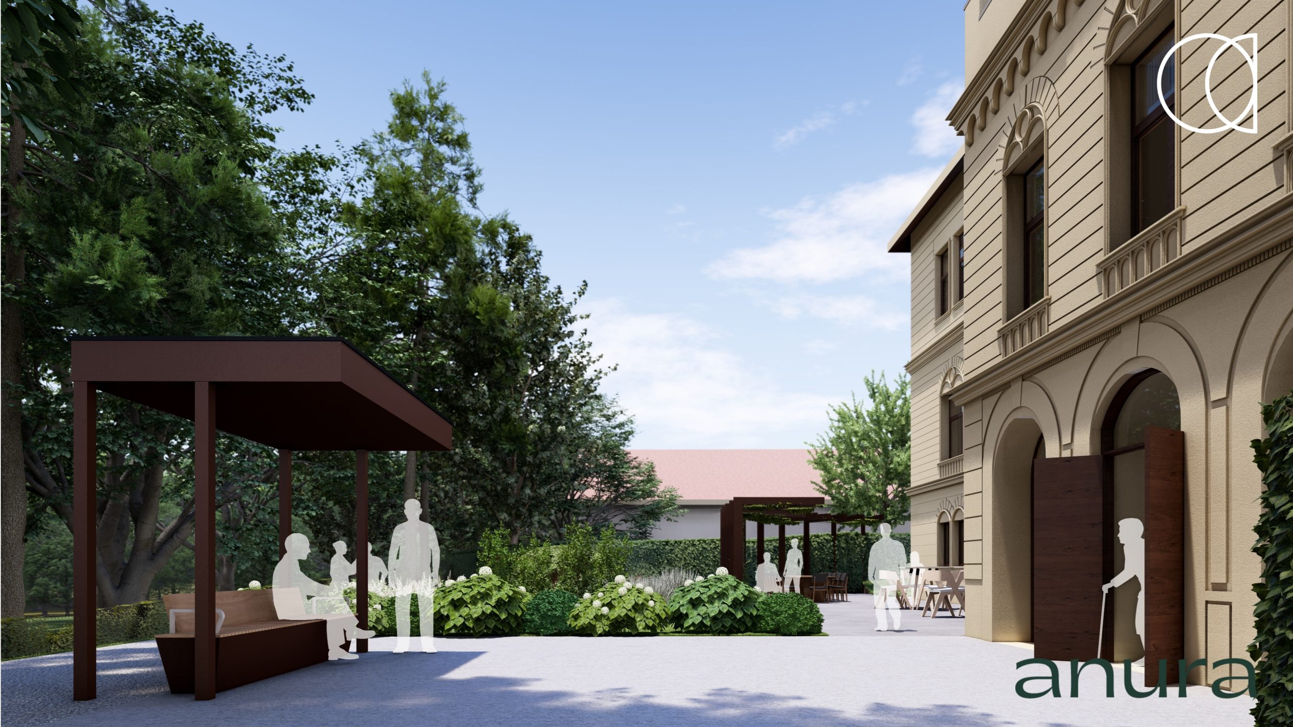 Vizualizacija Centra za demenco, Anura d.o.o.