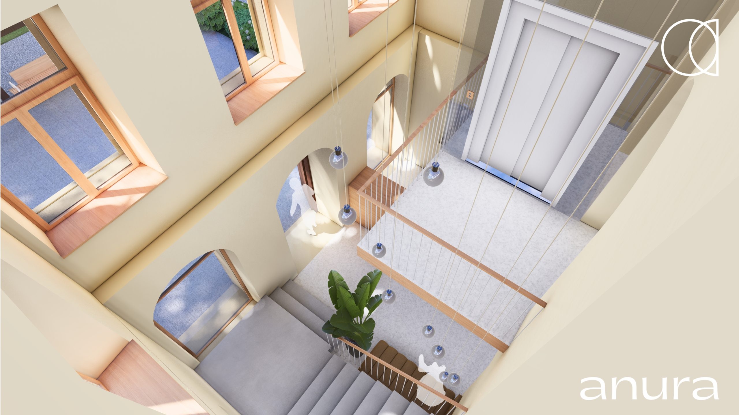 Vizualizacija Centra za demenco, Anura d.o.o.