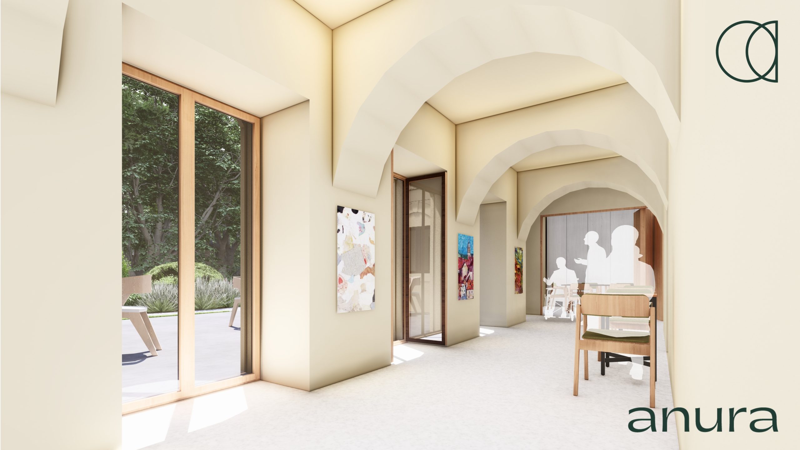 Vizualizacija Centra za demenco, Anura d.o.o.