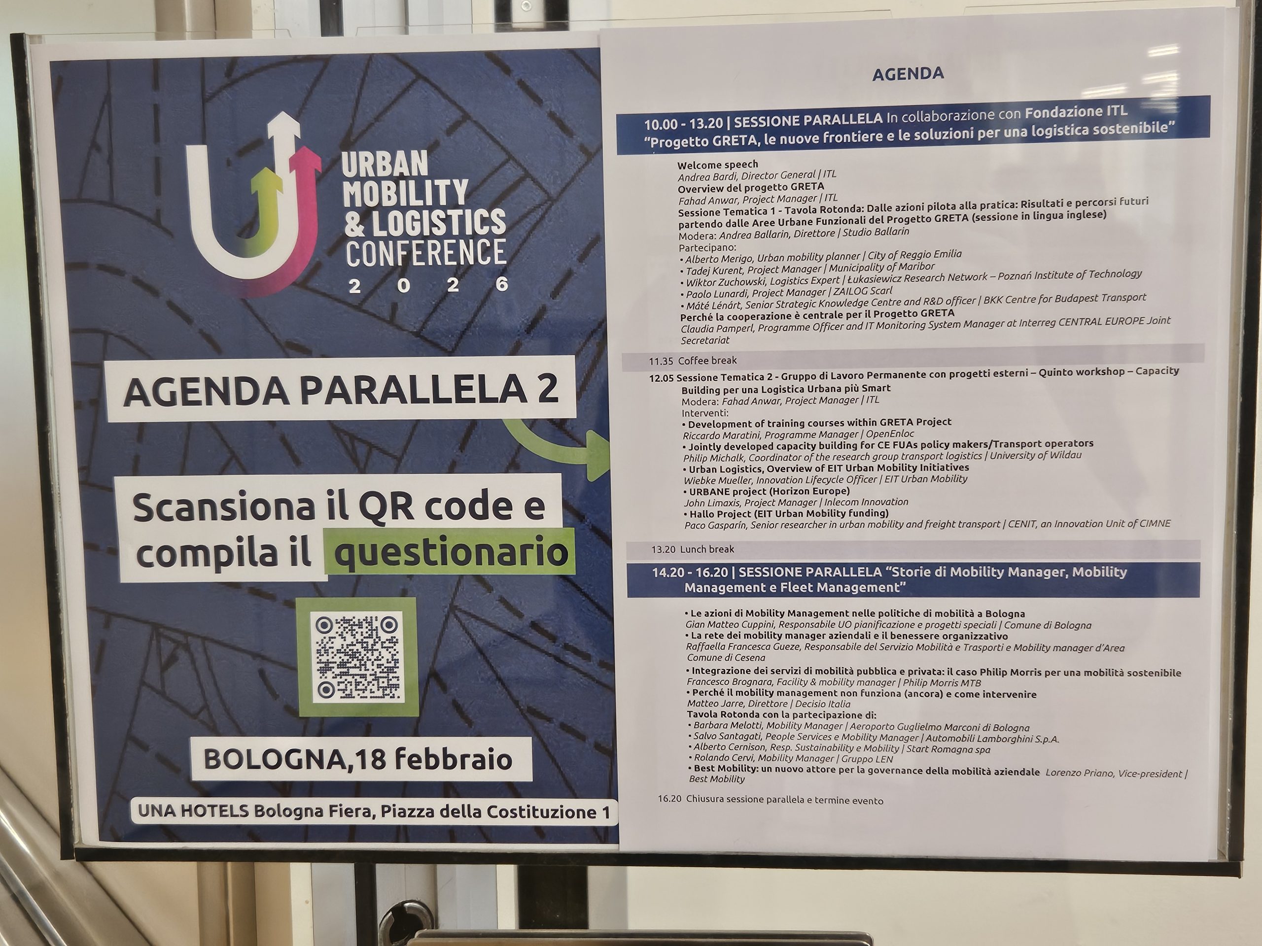 GRETA 6. projektni sestanek in zaključna konferenca v Bologni