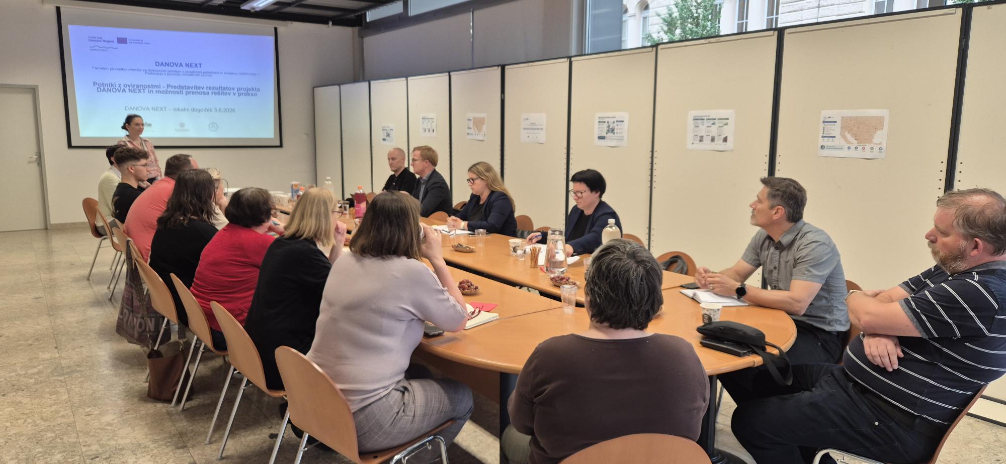 Predstavitev rezultatov projekta DANOVA NEXT in možnosti prenosa rešitev v prakso