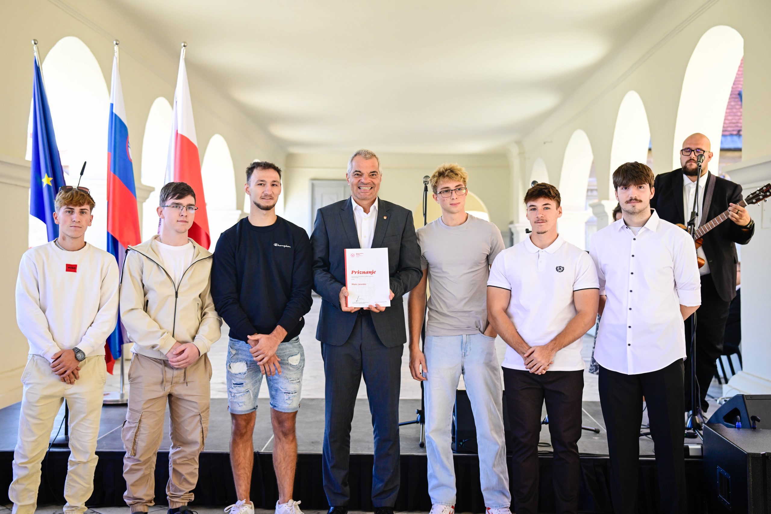 Sprejem najboljših dijakov