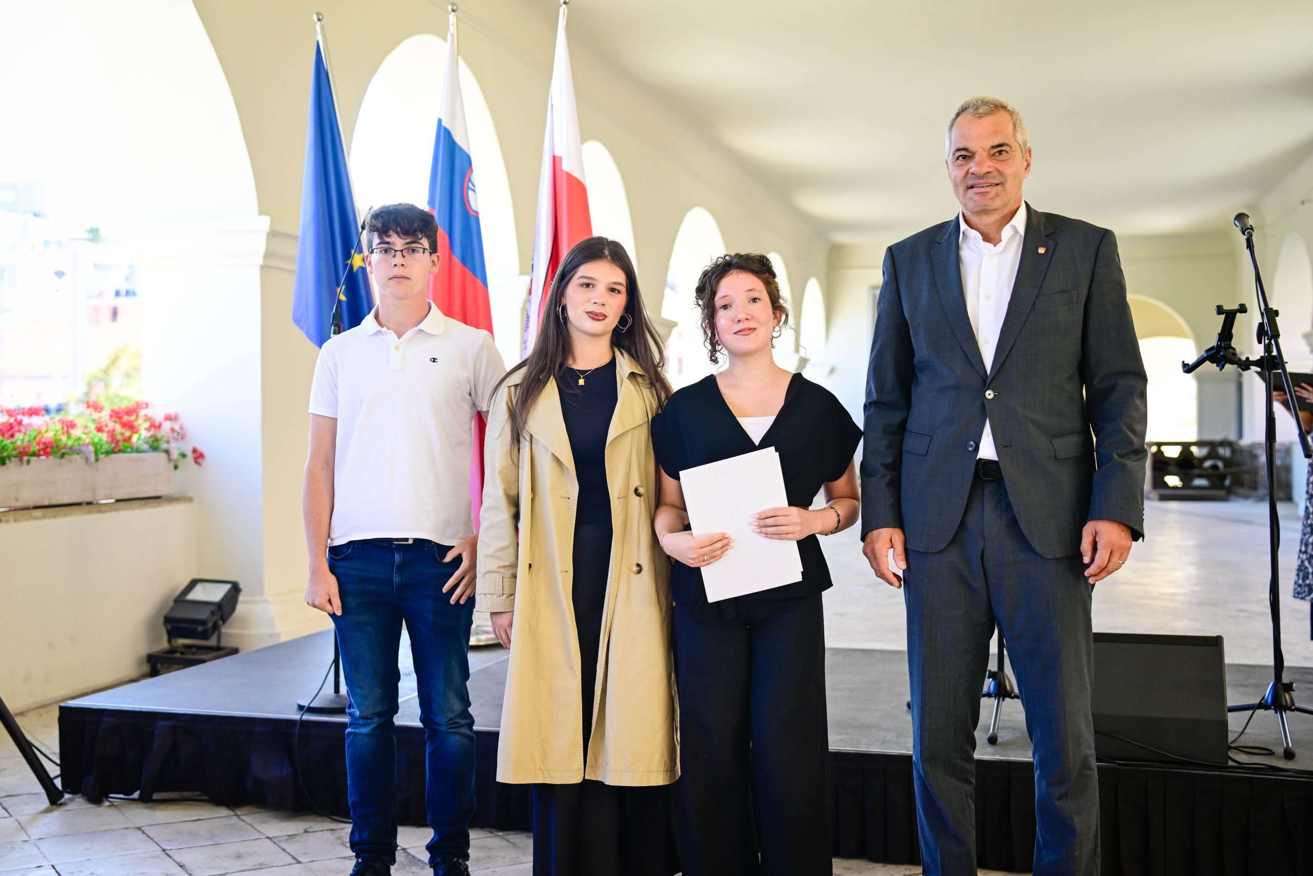 Sprejem najboljših dijakov