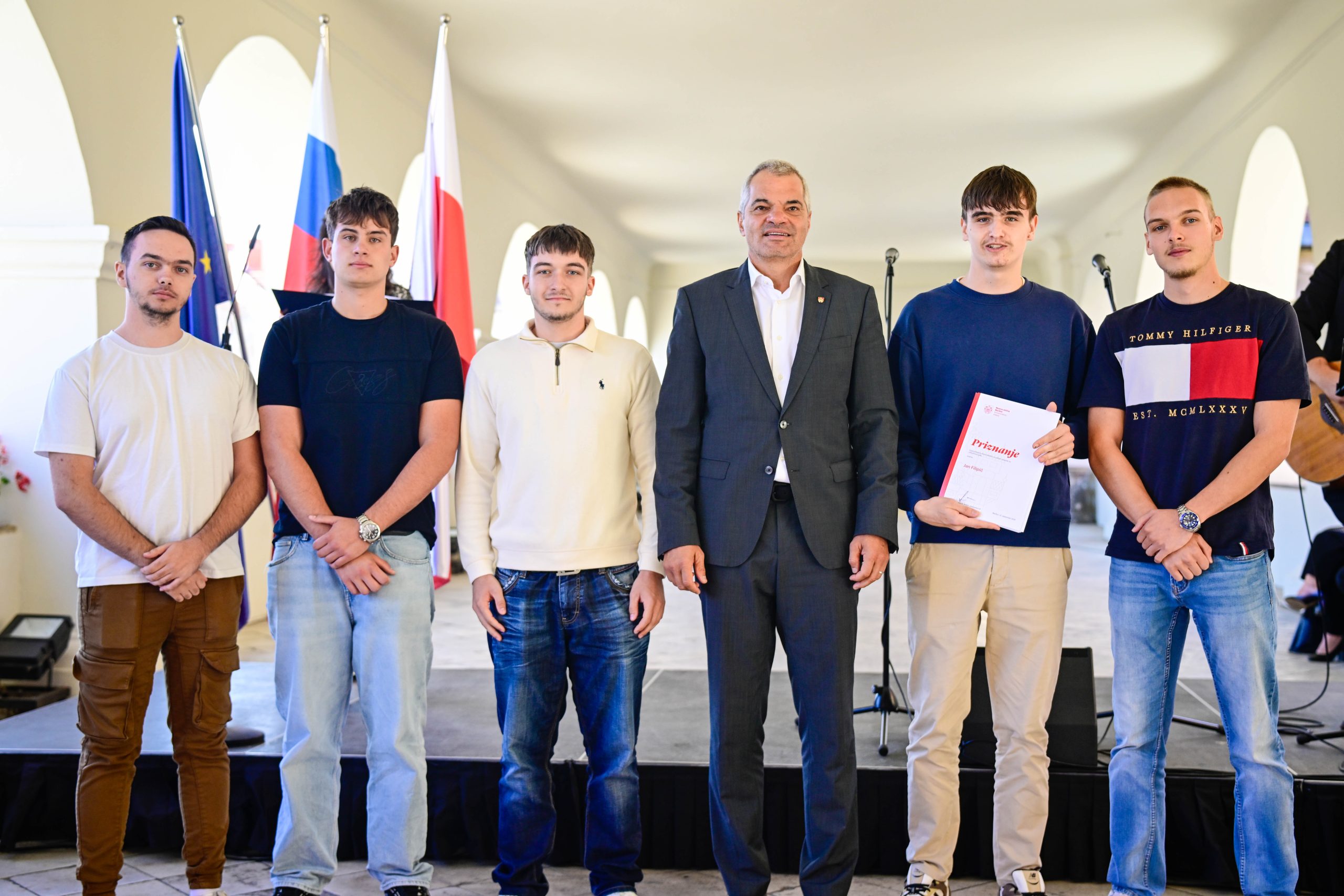 Sprejem najboljših dijakov
