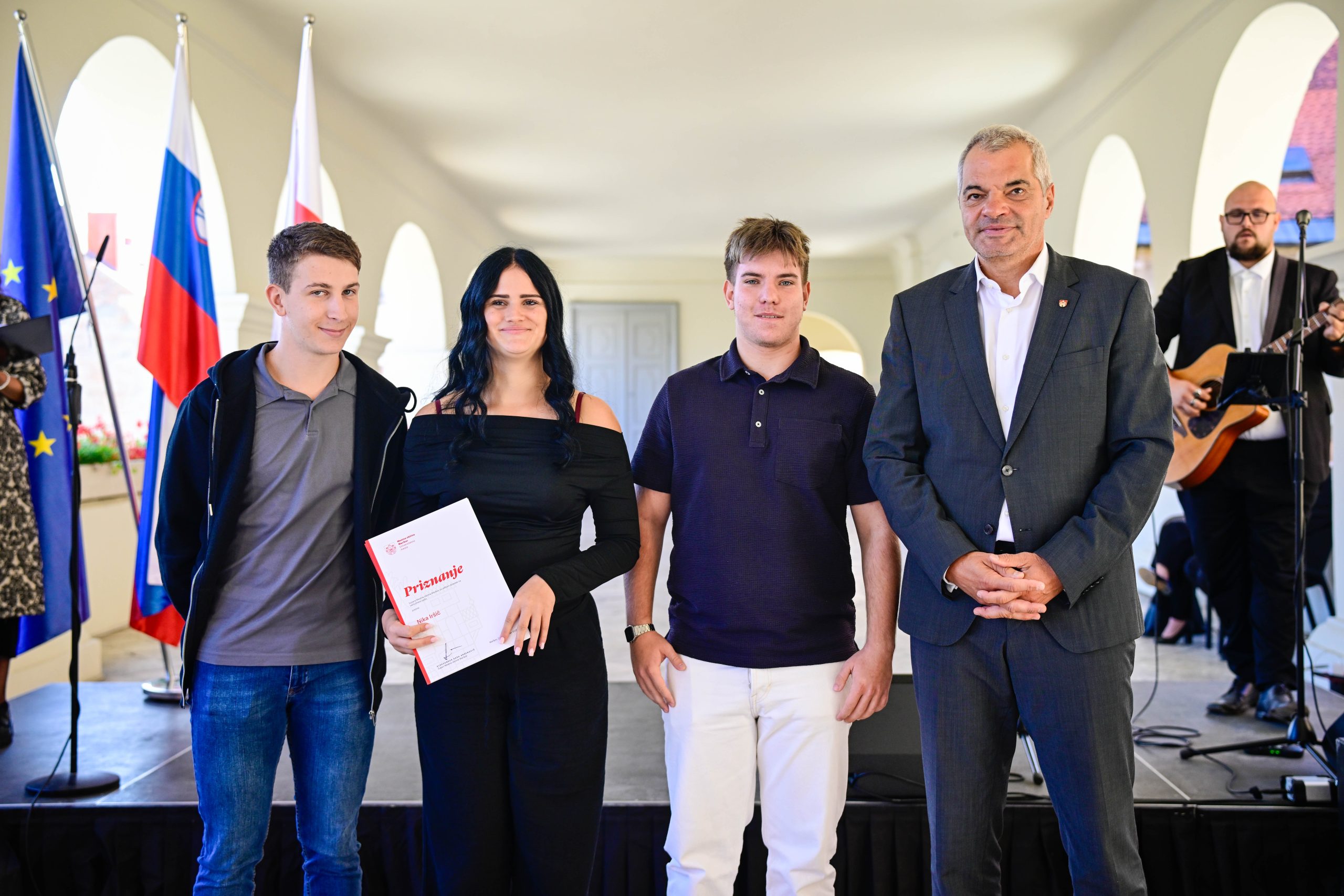Sprejem najboljših dijakov