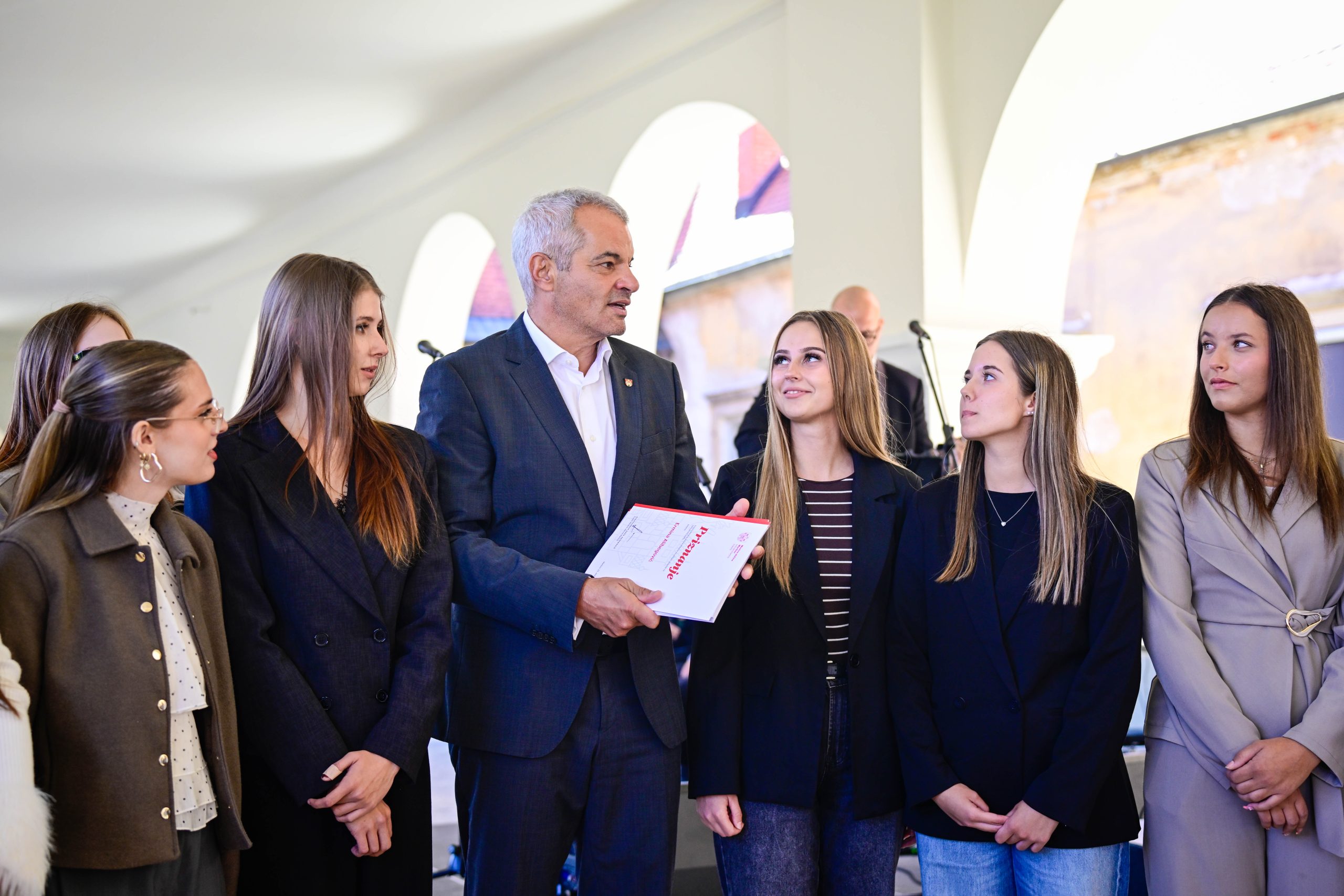 Sprejem najboljših dijakov