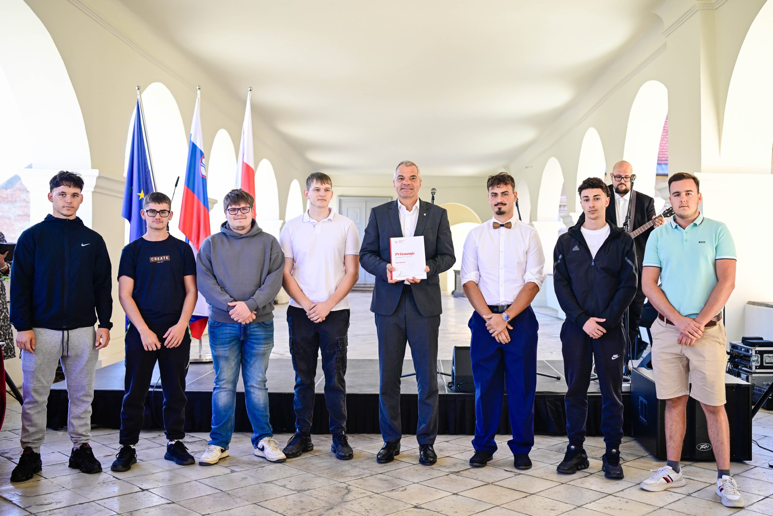 Sprejem najboljših dijakov